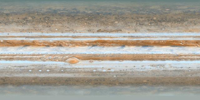 Jupiter texture map
