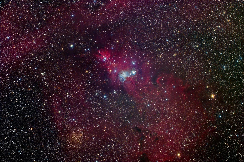Christmas Tree Cluster + Cone Nebula nebula cluster
