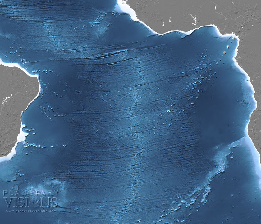 Mid-Atlantic Ridge bathymetry