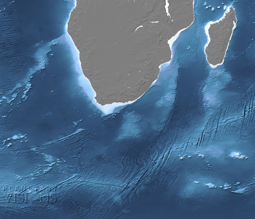 Africa bathymetry