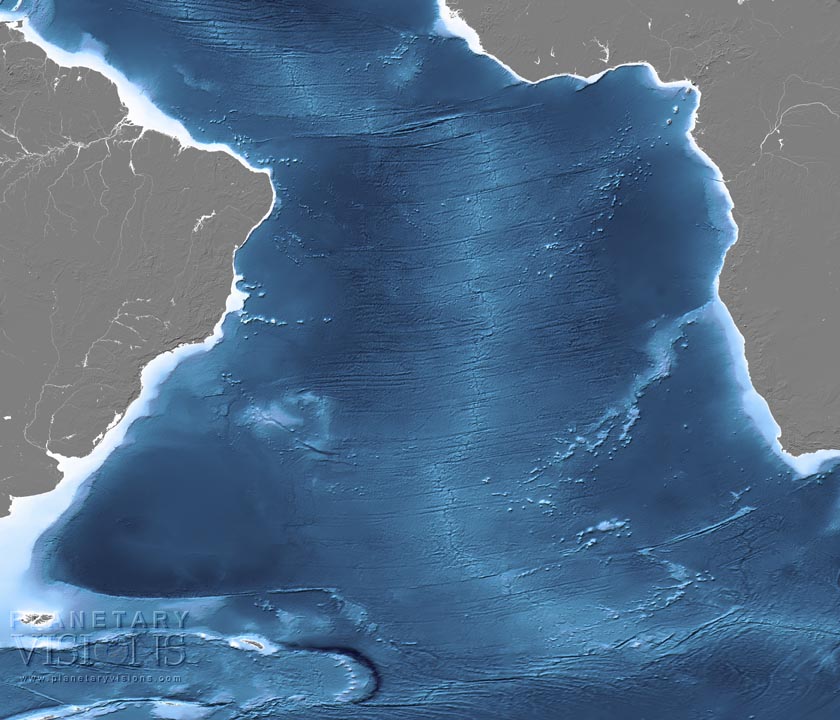 Mid-Atlantic Ridge bathymetry
