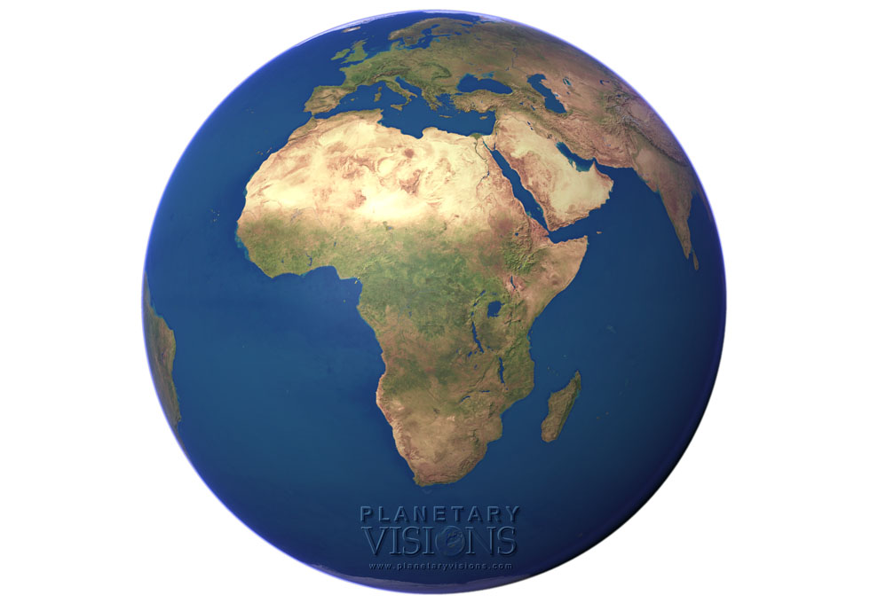Cloud-free globe satellite satellite earth earth