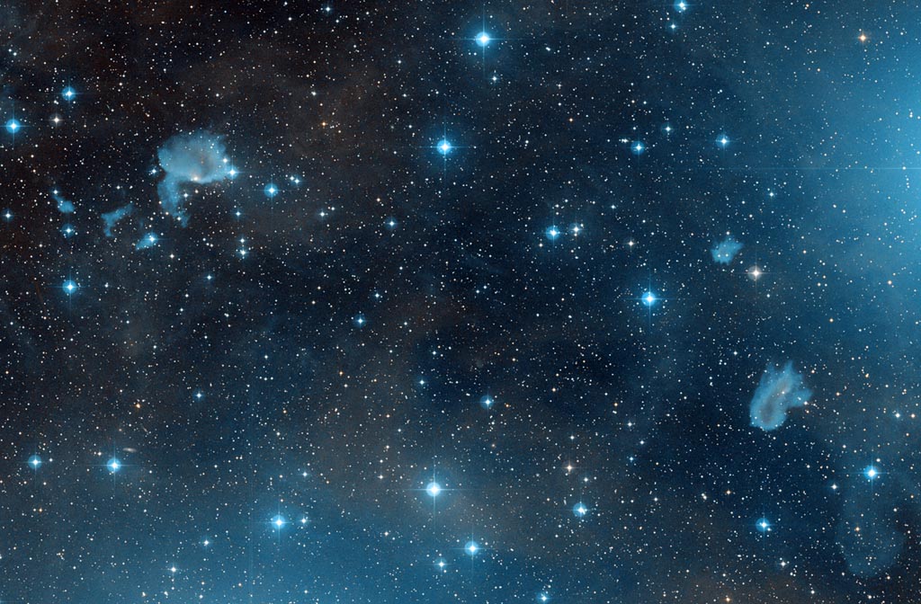 IC 423 + IC 426 nebula