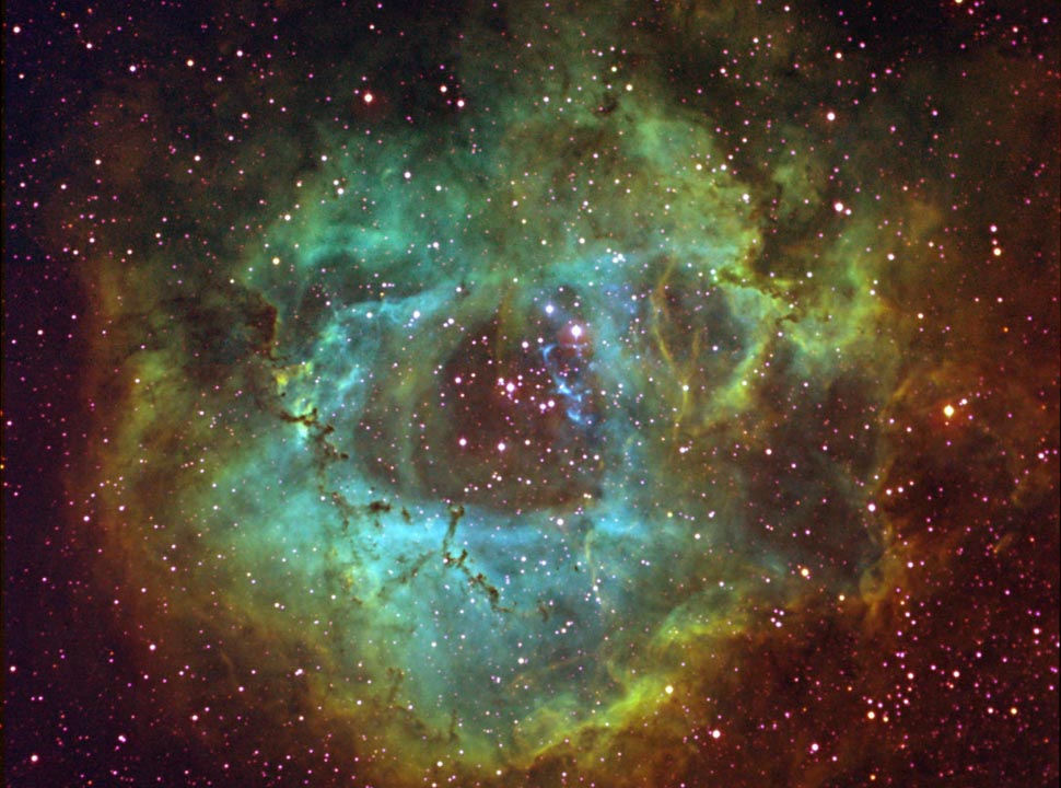 Rosette Nebula nebula cluster