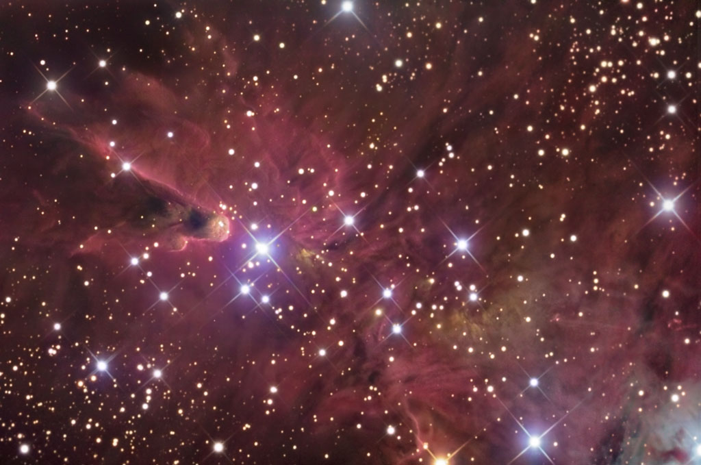Christmas Tree Cluster + Cone Nebula nebula cluster