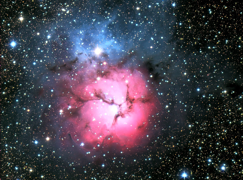 NGC 6514, M20, Trifid Nebula nebula