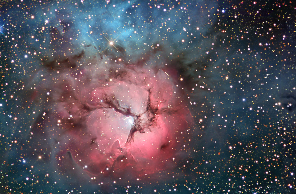 NGC 6514, M20, Trifid Nebula nebula