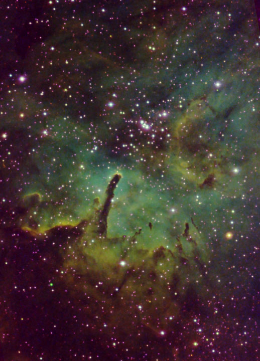 NGC 6820 nebula