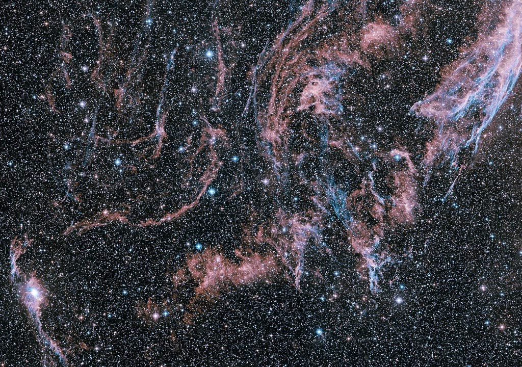 NGC 6960, Veil Nebula supernova