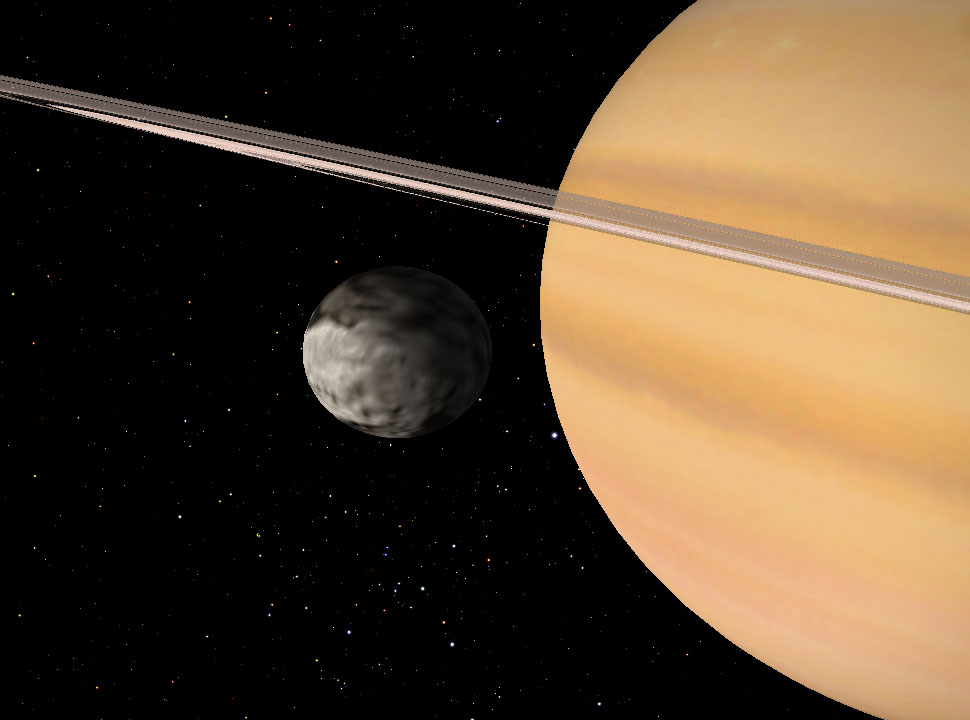 3D Universe at Epimetheus