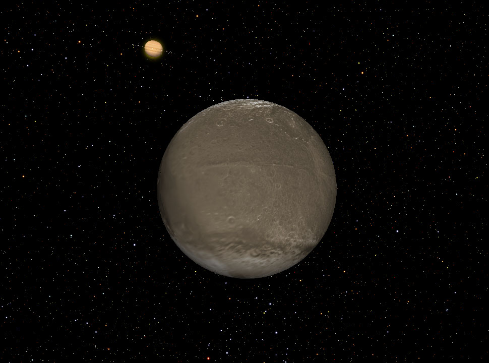 3D Universe at Iapetus