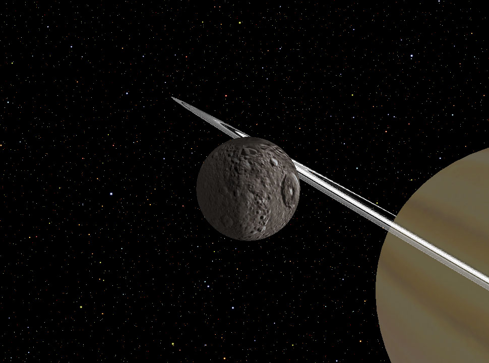 3D Universe at Mimas