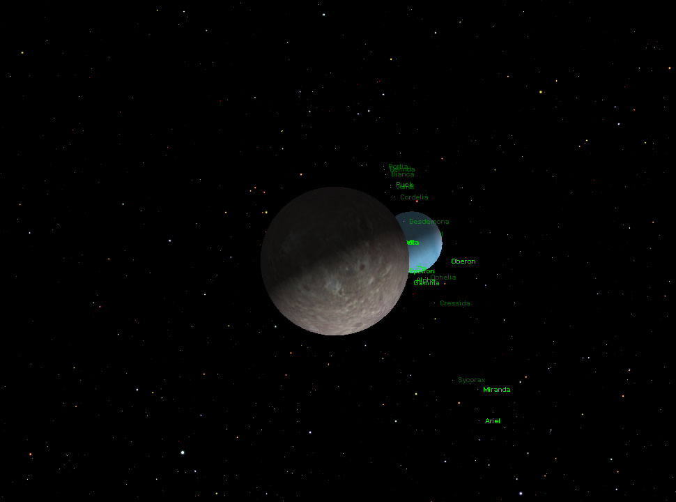 3D Universe at Oberon
