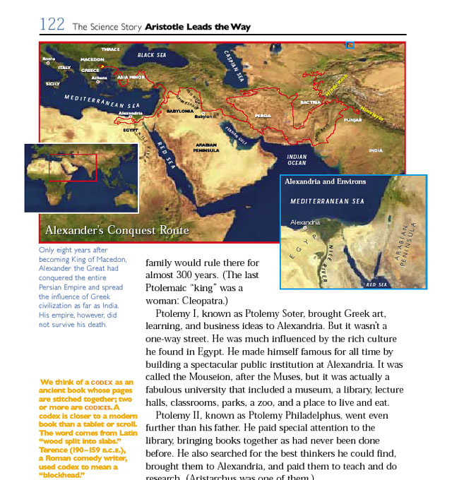 Story of Science  -   Alexander's conquest