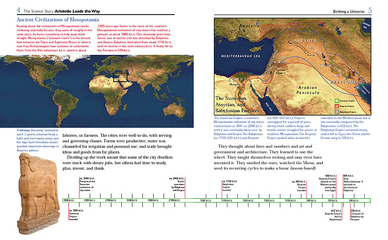 Story of Science  -   Mesapotomia spread