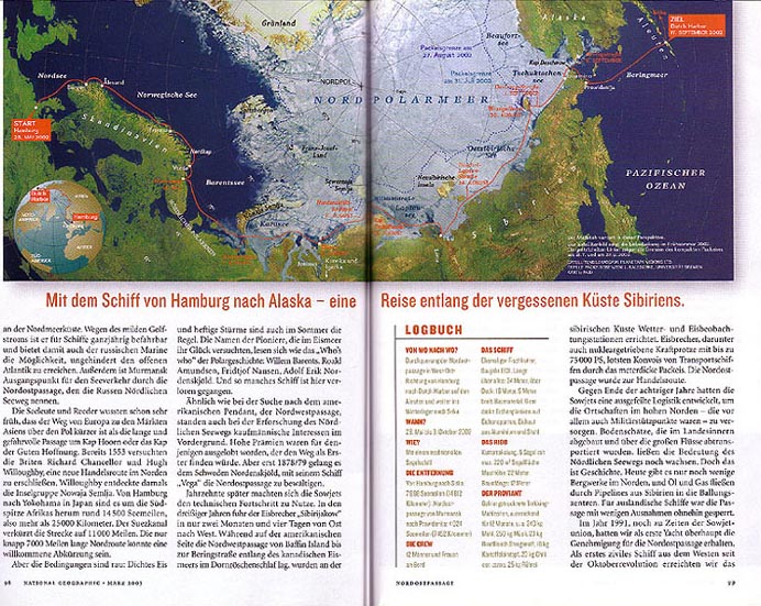 National Geographic - Polar spread