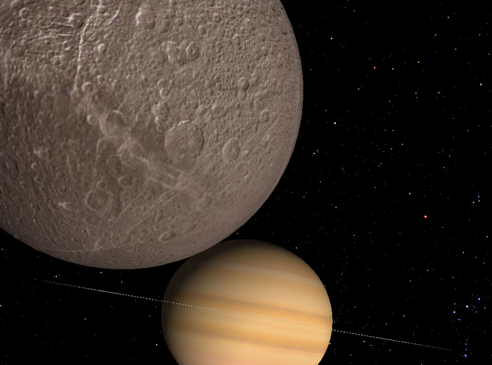 3D Universe at Saturn
