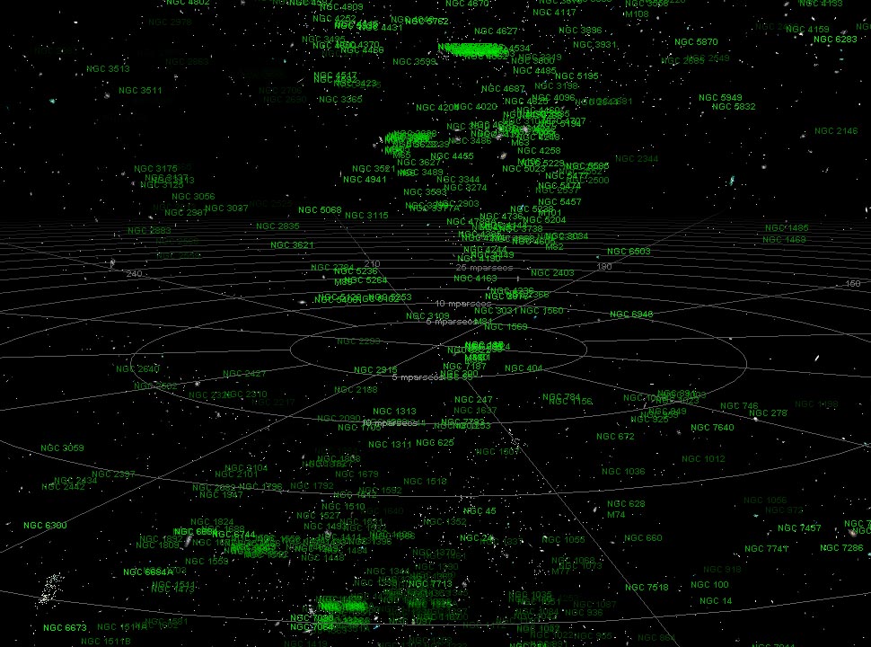 3D Universe - 3D intergalactic structures