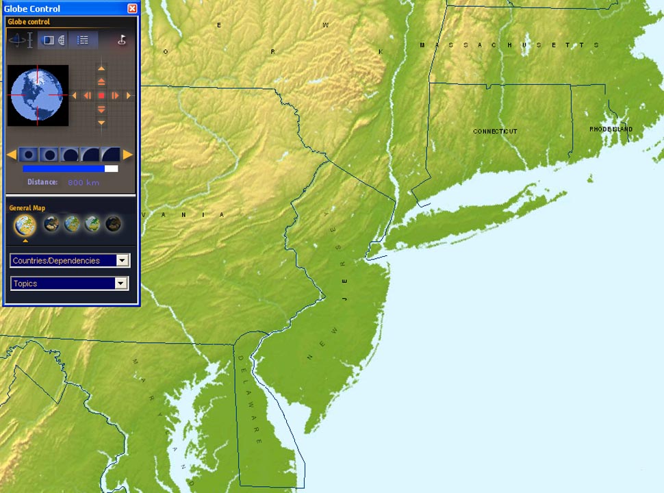 3D World Atlas screenshot