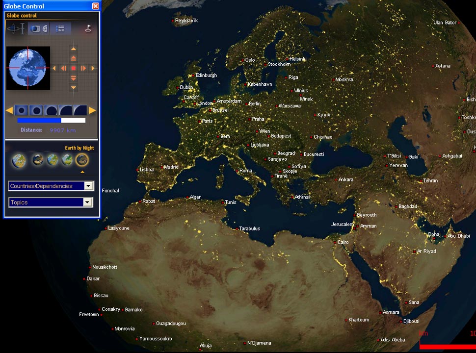 3D World Atlas screenshot