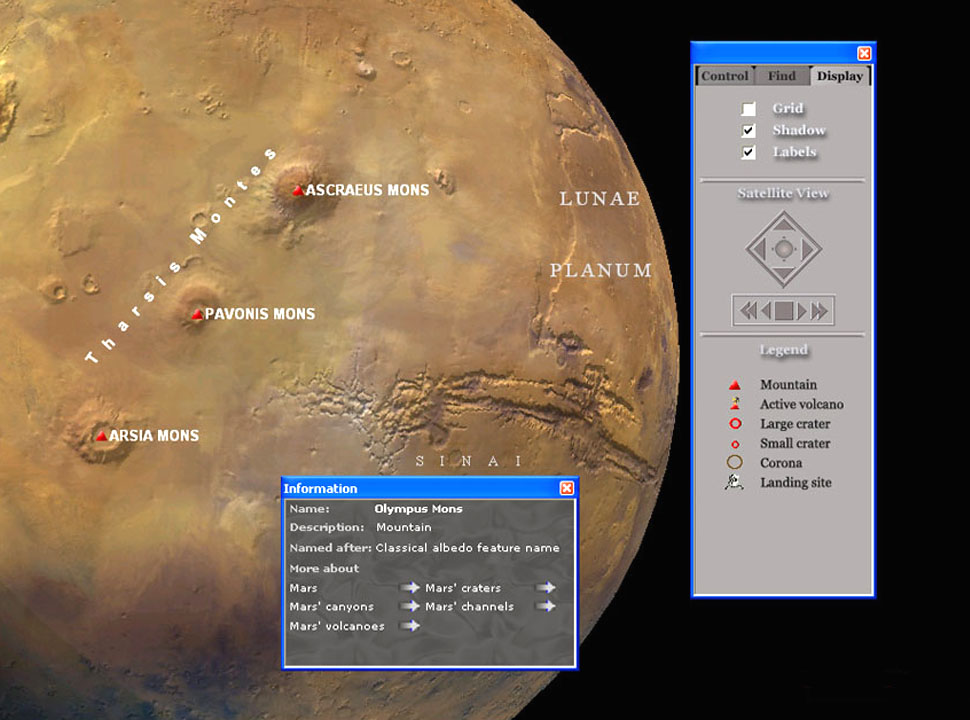Atlas of the Solar System screenshot