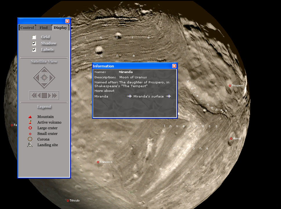 Atlas of the Solar System screenshot