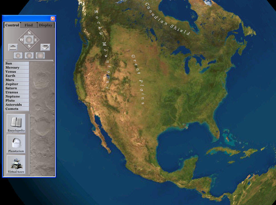 Atlas of the Solar System screenshot